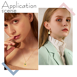 8 шт. 4 стиля эмалевых подвесок из хирургической нержавеющей стали 316&nbsp;STAS-BBC0001-17