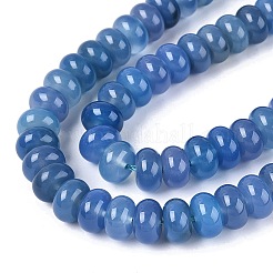 Chapelets de perles d'agate naturelle&nbsp;G-Q613-01E-04