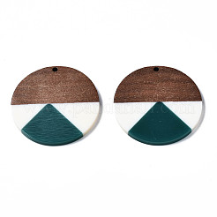 Подвески из смолы и ореха&nbsp;RESI-S389-070A-A11