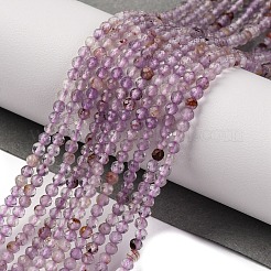 Натуральные фиолетовые фантомные кварцы&nbsp;G-A235-A01-01