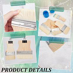 4шт 4 вида шерстяной кисти&nbsp;TOOL-NB0002-28