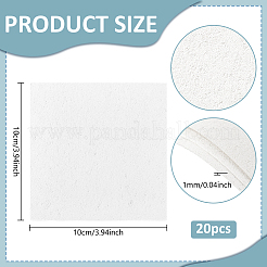 Квадратная пенопластовая текстура бумага для рисования для детей&nbsp;AJEW-WH0716-001