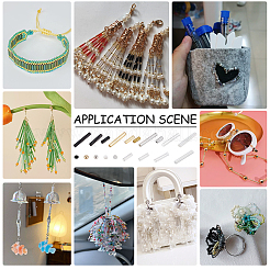 19 набор из бисера и стекляруса&nbsp;SEED-PH0002-58
