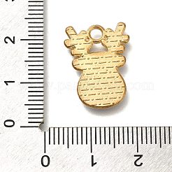 Новогодняя тема сплава эмали подвески&nbsp;FIND-I040-01C