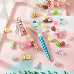 24шт 16 стиля силиконовые бусины&nbsp;SIL-TA0003-02