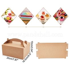 Scatola di carta kraft&nbsp;CON-WH0047-01A
