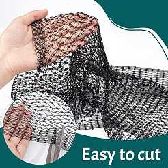 Polyester-Strassstoff&nbsp;DIY-WH0578-42A