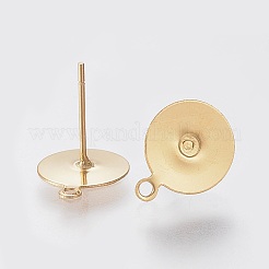 Ионное покрытие (ip) 304 нержавеющая сталь гвоздики фурнитура для сережек&nbsp;STAS-K184-04-02G