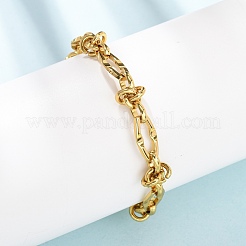 Bracelets à maillons en acier inoxydable 304&nbsp;BJEW-F536-06G