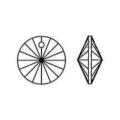 Подвески с кристаллами preciosa® X-PRC-PA14-00030-200