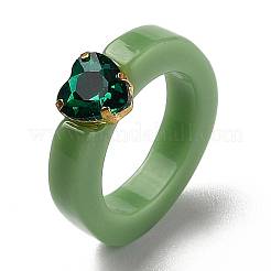 Полимерные пальцевые кольца&nbsp;RJEW-Z007-04C