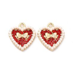 Подвески из сплава и страза&nbsp;ALRI-E006-02LG-01