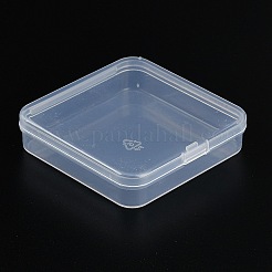 Contenitori di perline di plastica con coperchio incernierato&nbsp;CON-Z007-01A