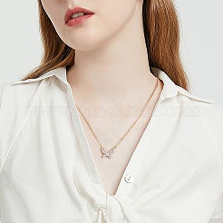 Покрытие стойки латунь микропаве прозрачные подвески из кубического циркония&nbsp;KK-SZ0005-41