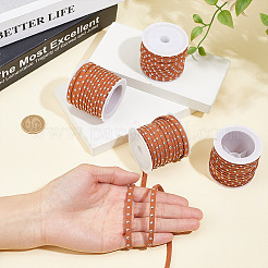 4 рулон шнура из искусственной замши&nbsp;LW-HY0001-01C