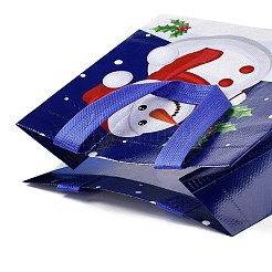 Borse impermeabili in tessuto non tessuto laminato a tema natalizio&nbsp;ABAG-B005-01A-02