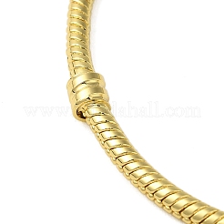 Браслеты из кубического циркония с покрытием из латуни с микропаве&nbsp;BJEW-P336-01G