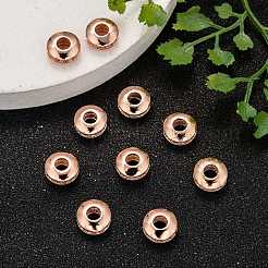 Perline zirconi micro pave  in ottone&nbsp;ZIRC-F001-121RG