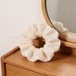 Tela de algodón bordada con flores&nbsp;DIY-WH0786-56A
