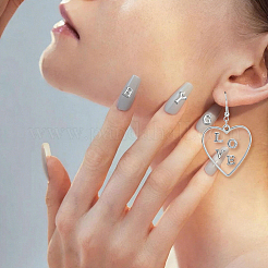 Cabochon in lega da 260 pz 26 stili&nbsp;MRMJ-OC0004-19