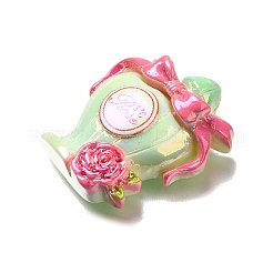 Кабошоны из непрозрачной смолы с гальванопокрытием&nbsp;RESI-S10-03C