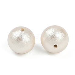 Сжатые хлопковые жемчужные бусы&nbsp;WOVE-V001-A02-10mm