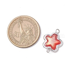 Сплав прозрачный акриловый цветок соединительные подвески&nbsp;PALLOY-JF03674