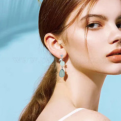 80 шт. фурнитура для сережек-клипс из нержавеющей стали 316&nbsp;STAS-BBC0007-36