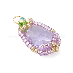 Стеклянные подвески&nbsp;PALLOY-MZ00961-02