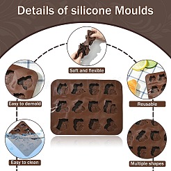 2шт силиконовые Молды для самостоятельной работы в виде совы&nbsp;DIY-CJ0002-78