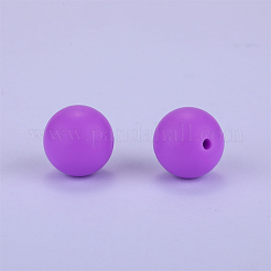 Cuentas focales redondas de silicona&nbsp;SI-JX0046A-04