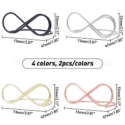 4 стиль 8 шт железный держатель для карточек&nbsp;ODIS-CA0001-01