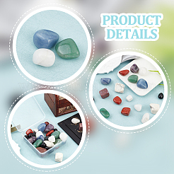 240 г 8 стиля бусины из натуральных смешанных драгоценных камней&nbsp;G-NB0004-01