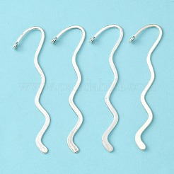 Zink-Legierung wellige Lesezeichen&nbsp;LS-PALLOY-17-AS-FF-1