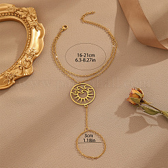 Браслеты из звеньев нержавеющей стали 304 для женщин&nbsp;FS-WGFF536-01