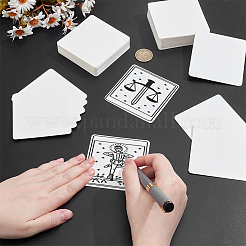 Quadratische leere Grußkarten aus Papier&nbsp;DIY-NB0015-57B
