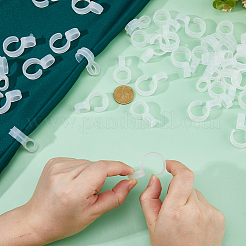 60шт 2 вида пластиковых крючков&nbsp;FIND-HS0002-21