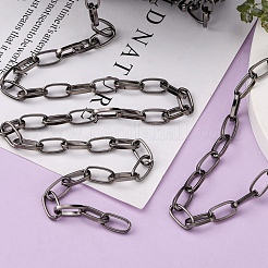 Железные скрепки цепи&nbsp;X-CH-R025-13x6mm-B