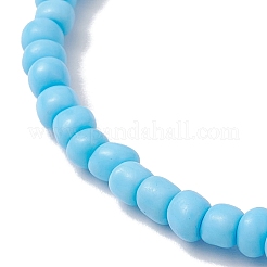 Bracelets extensibles en perles de verre&nbsp;BJEW-MZ00126-04