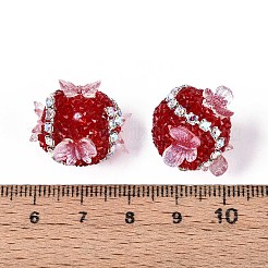 Perline rhinestone acrilico&nbsp;OACR-SZC0009-02I