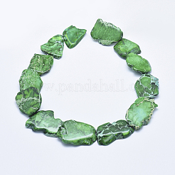 Натуральный имперский бисер из яшмы&nbsp;G-E444-11A