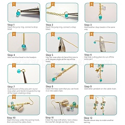 DIY Ohrring machen&nbsp;DIY-SC0005-15G
