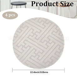 Фланелевый чехол на табурет&nbsp;AJEW-WH20816-066C