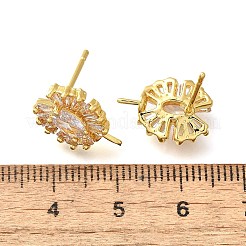 Risultati di orecchini a bottone in ottone con zirconi cubici&nbsp;KK-R217-16G