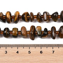 Natürlichen Tigerauge Perlen Stränge&nbsp;G-P619-B01-01