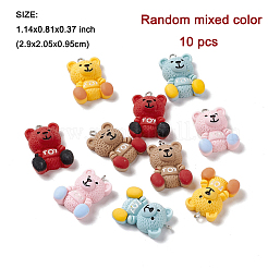 Подвески из непрозрачной смолы 10 шт.&nbsp;RESI-FP0001-23