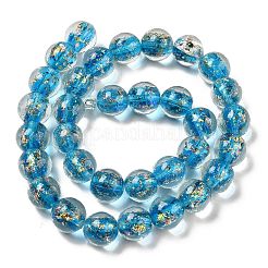 Tiras de cuentas de vidrio hechas a mano con lámina dicroica&nbsp;DICH-U001-06D