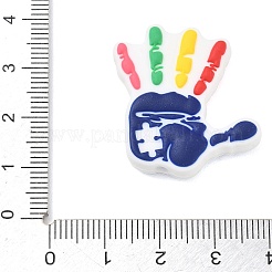 Perline in silicone a tema autismo&nbsp;SL-CBAF318-D04