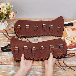 Чехол для багажника из искусственной кожи и железа&nbsp;AJEW-WH20005-20A