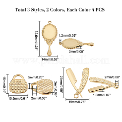 12 шт. 6 подвески из нержавеющей стали 304&nbsp;STAS-UN0027-36